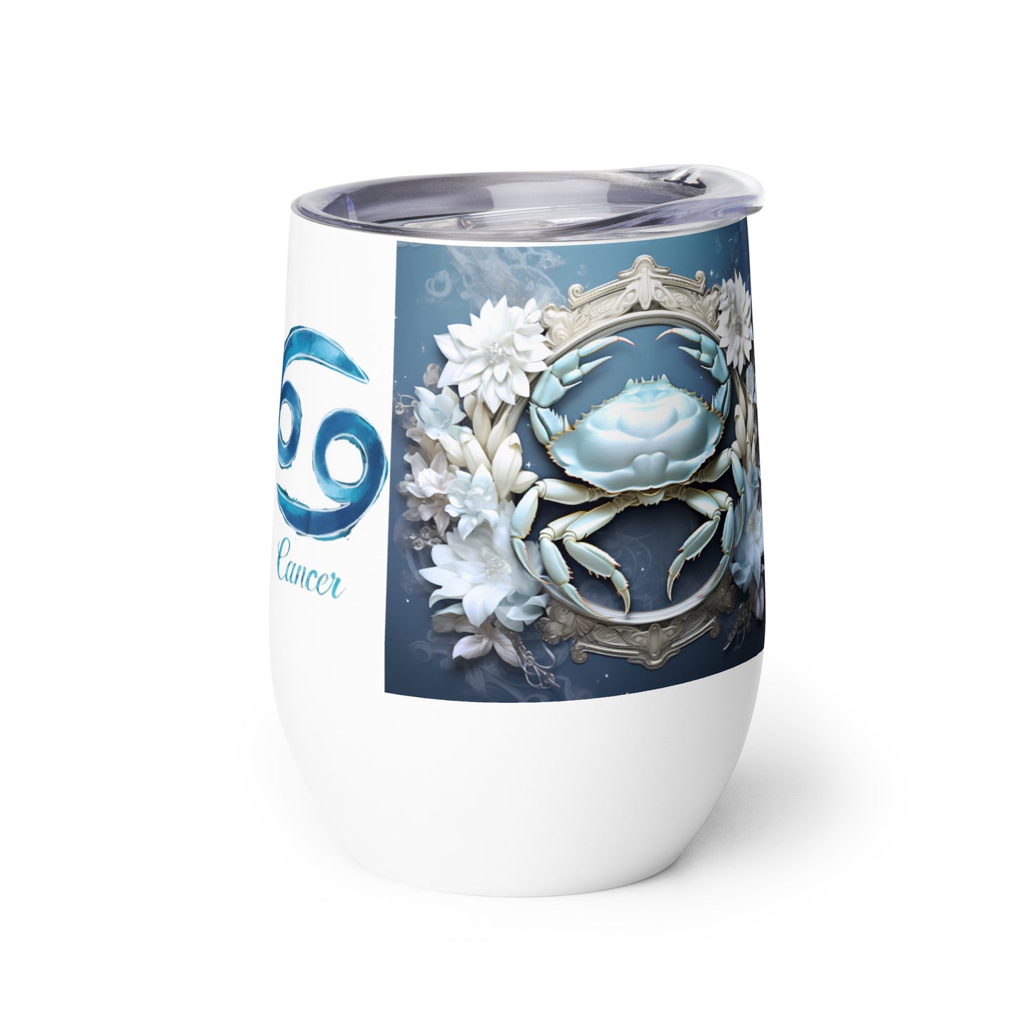 Stainless Steel Wine Tumbler - Cancer #1