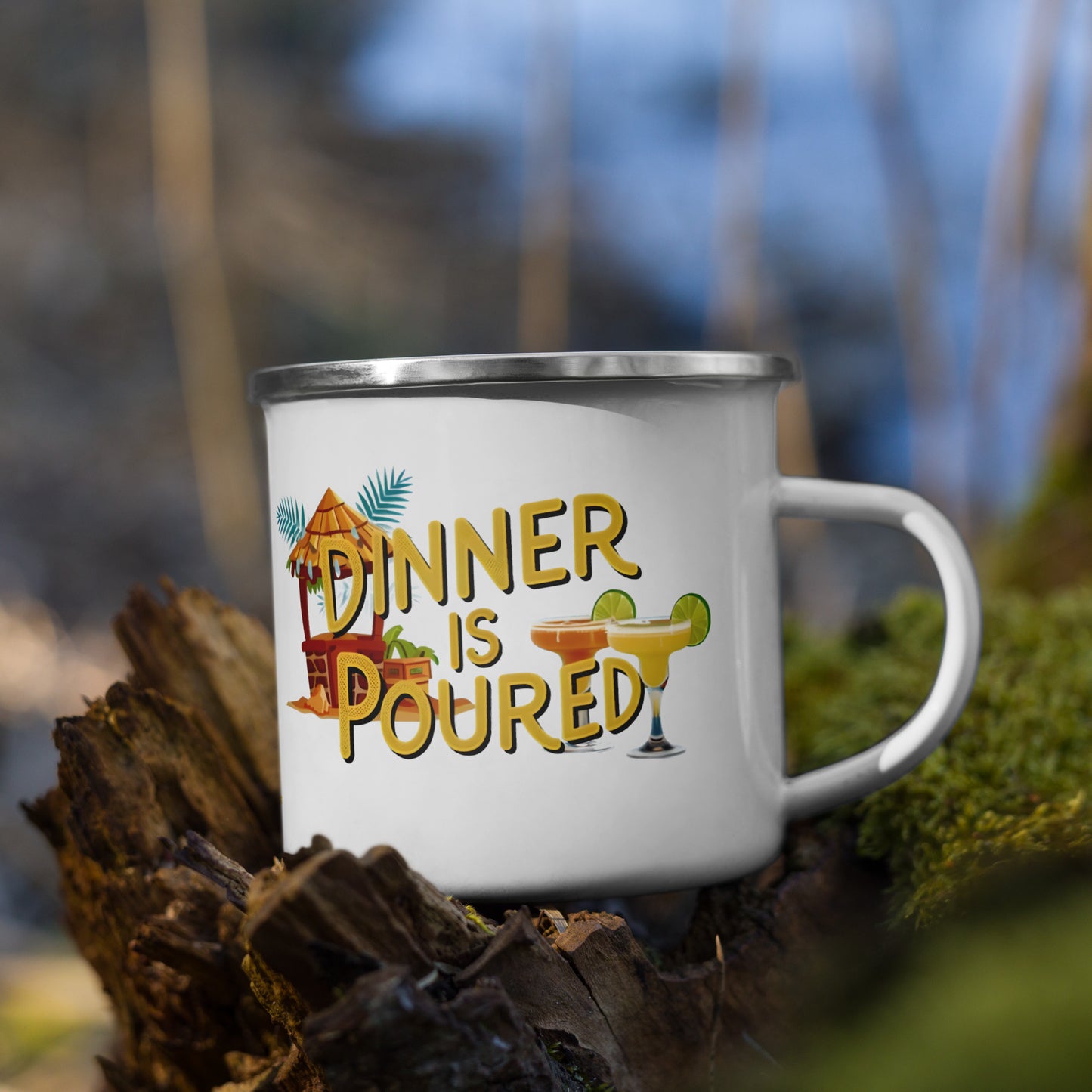 Enamel Mug - Dinner