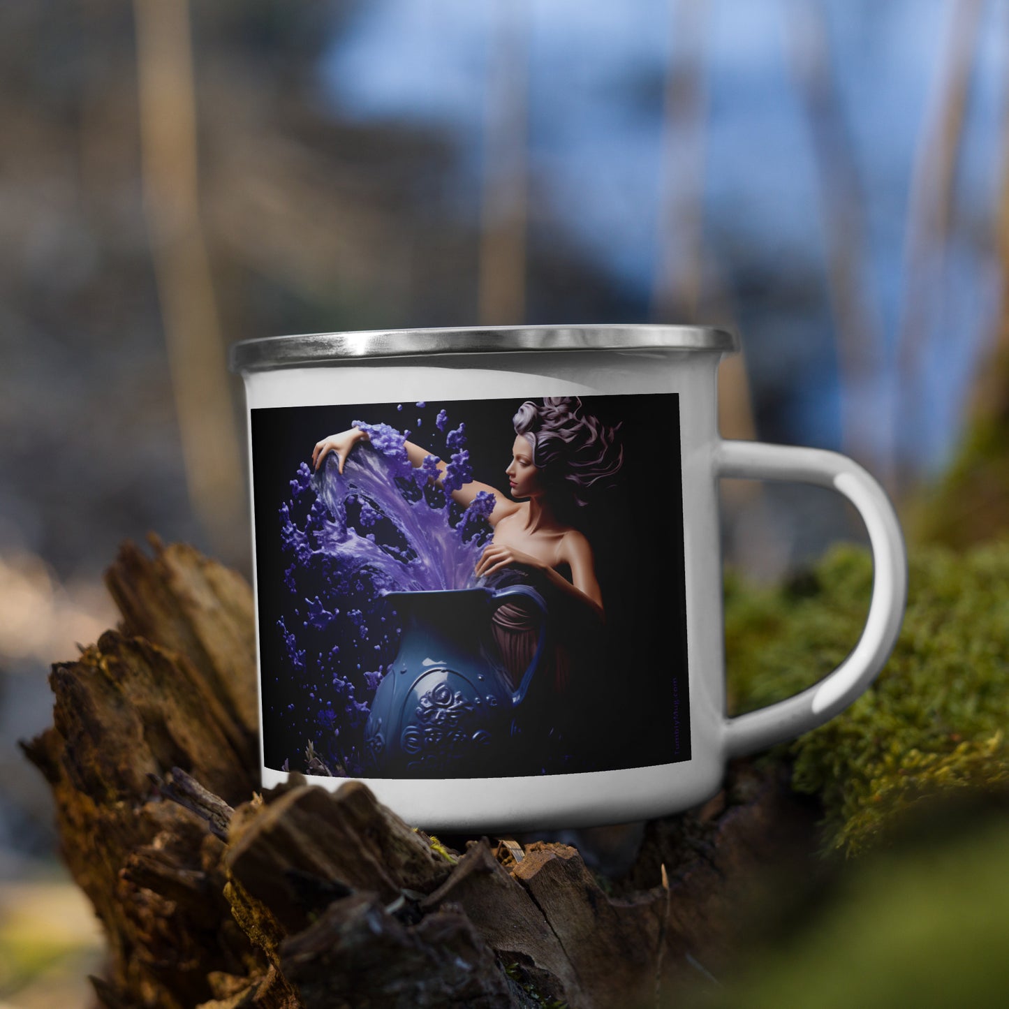 Enamel Mug - Aquarius