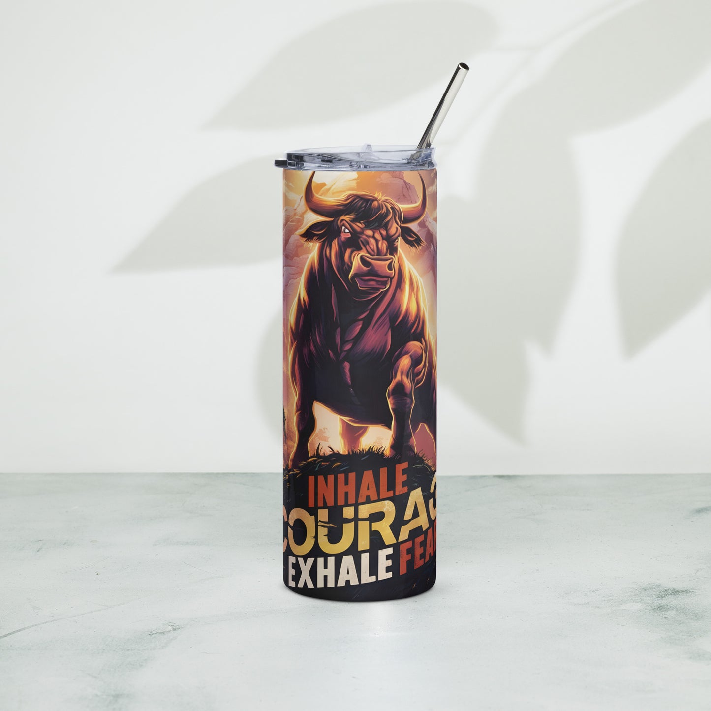 Stainless Steel Tumbler - Courage