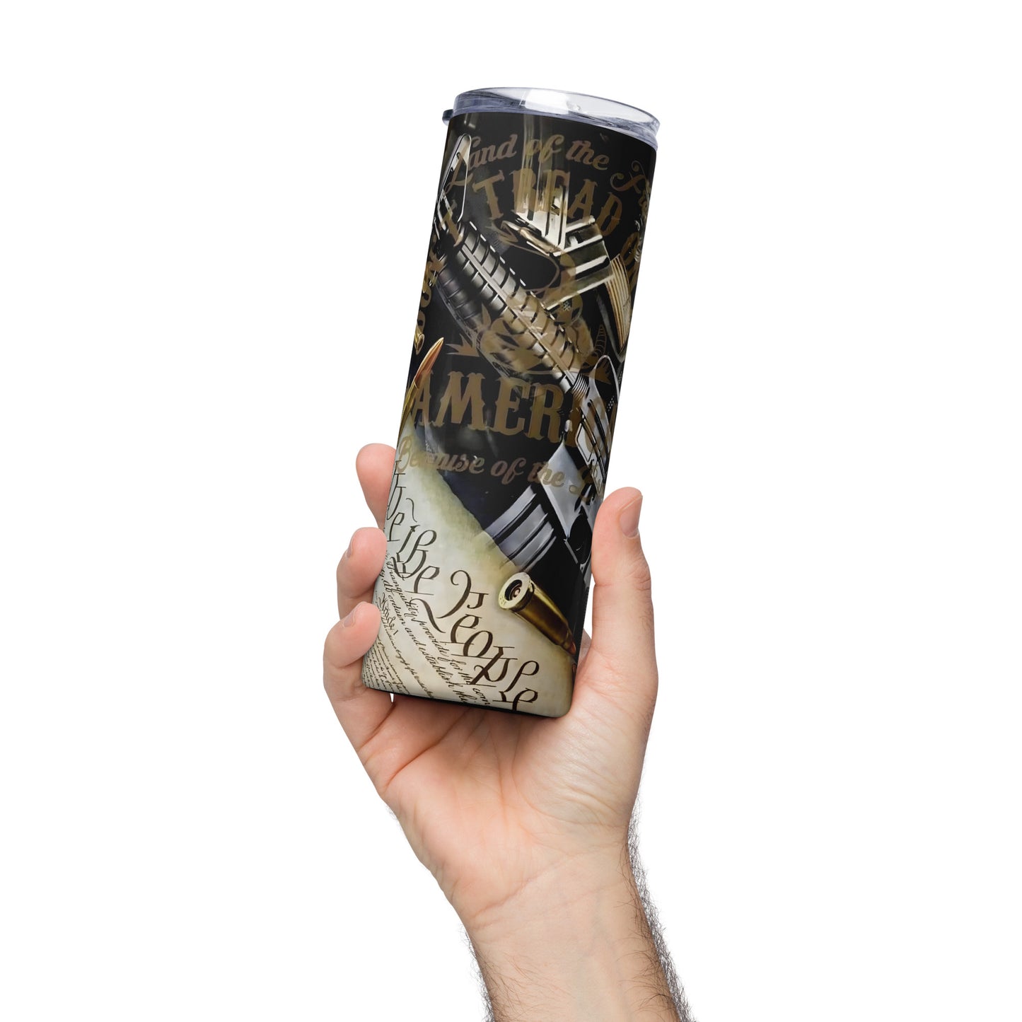 Stainless steel tumbler - We The People