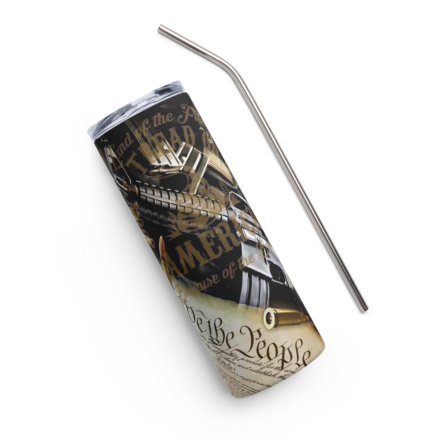 Stainless steel tumbler - We The People