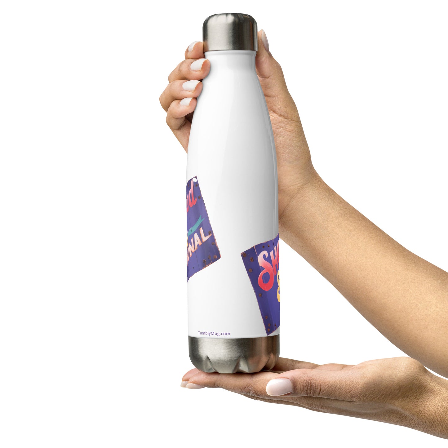 Stainless steel water bottle - Shirts & Shoes