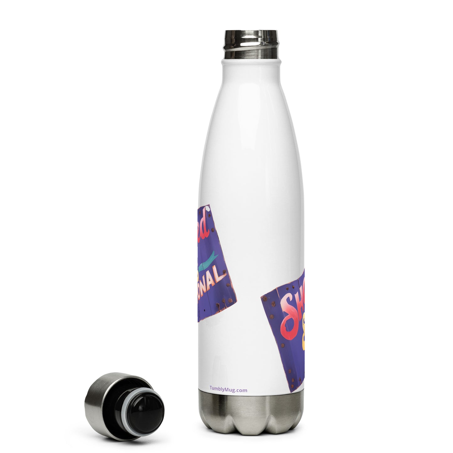 Stainless steel water bottle - Shirts & Shoes