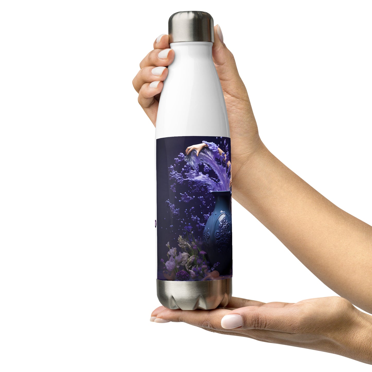 Stainless steel water bottle - Aquarius