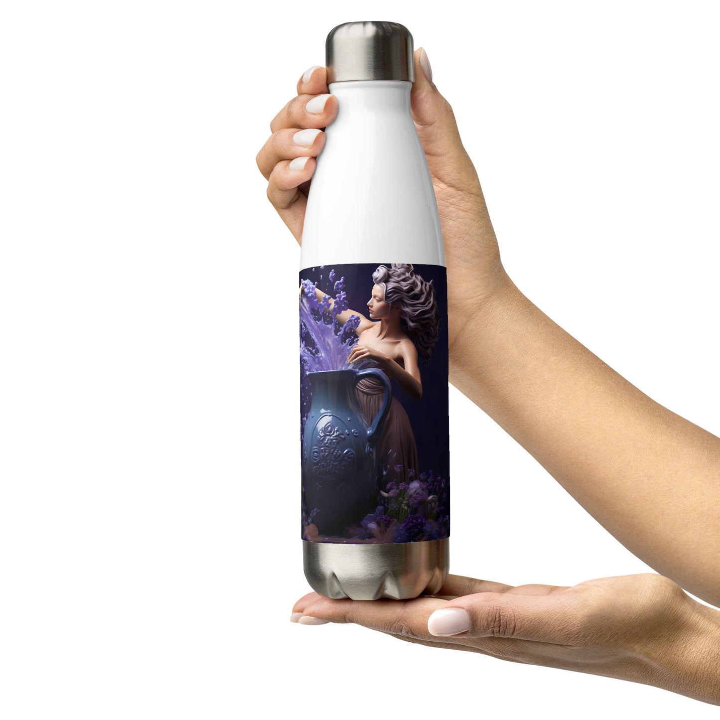 Stainless steel water bottle - Aquarius