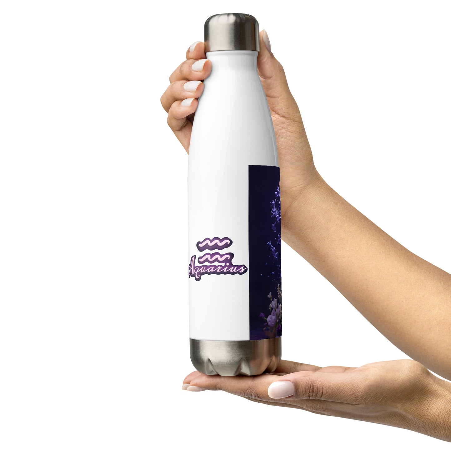 Stainless steel water bottle - Aquarius