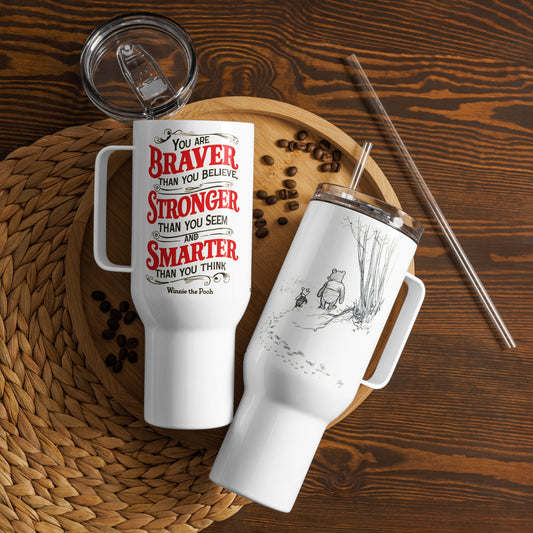 Travel mug with a handle - Pooh#1