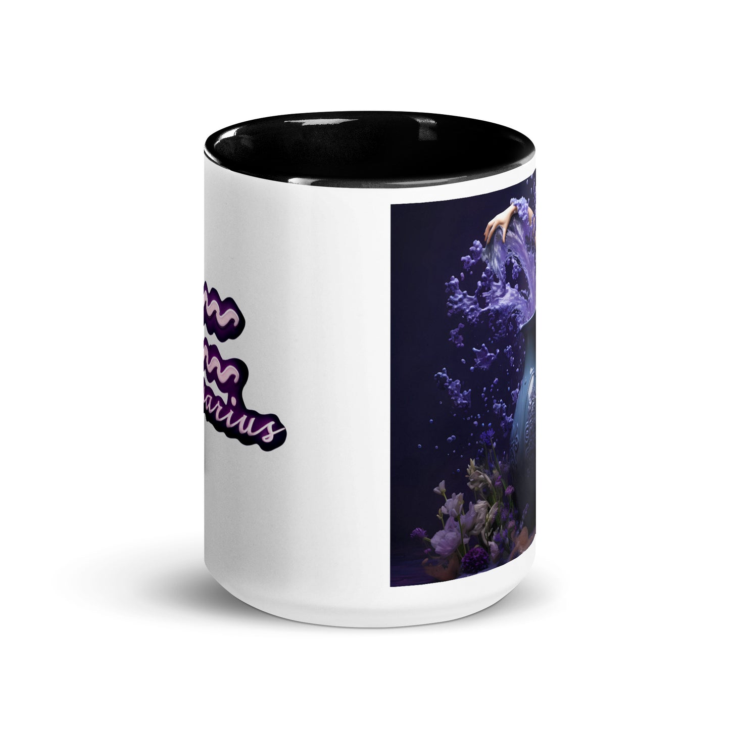 Mug with Color Inside - Aquarius