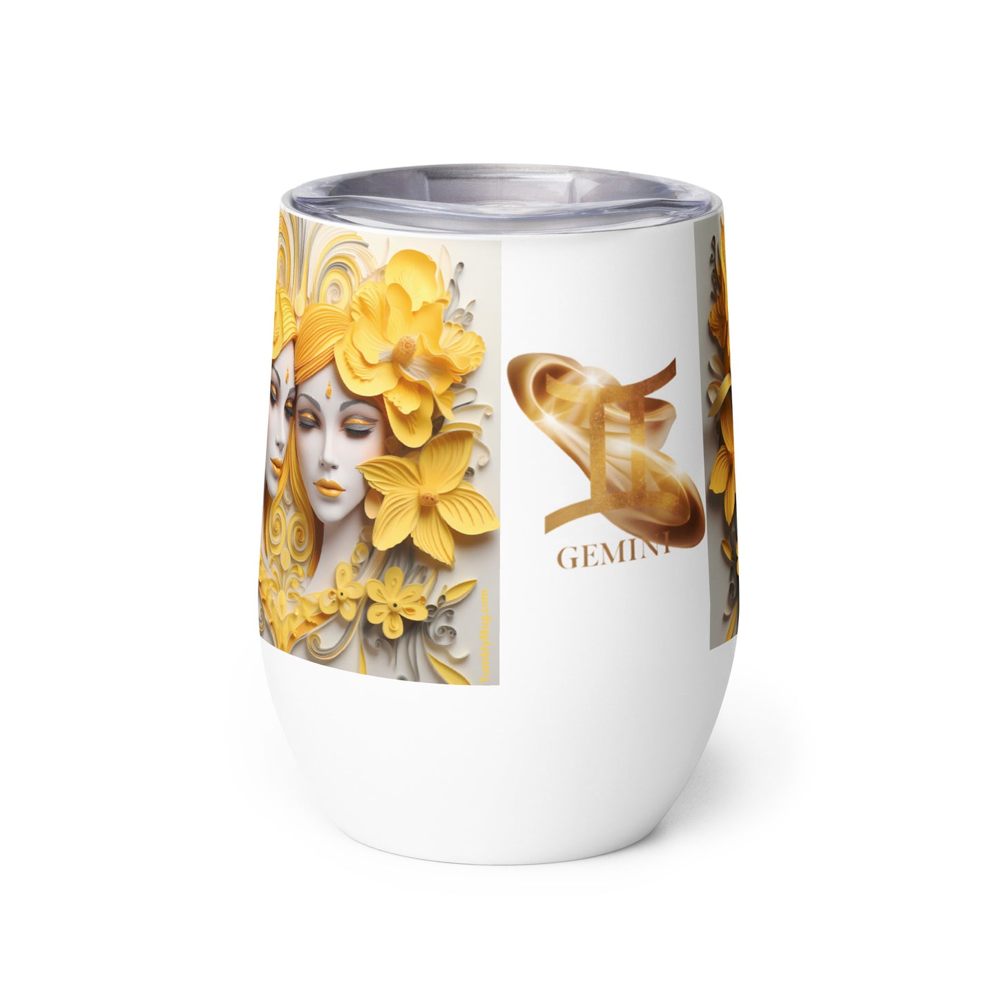 Wine tumbler - Gemini#1