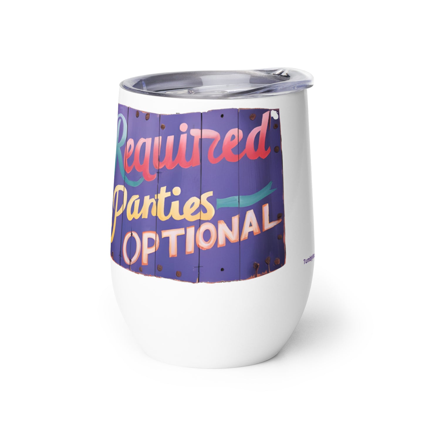 Wine tumbler - Shirts & Shoes